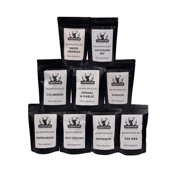 Carnivore Collective Salami Spice Kits – 5kg Batch Various Flavours